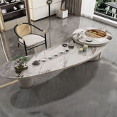 Trueliving Opel Wood Office Table Living Room H 14 x W 33 x D 33